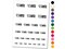 Batty Over This Bat Teacher Student School Temporary Tattoo Water Resistant Fake Body Art Set Collection
